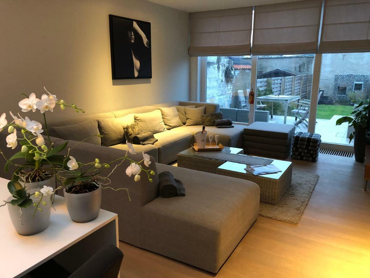 Home Bruges Cosy Comfort Modern Couple Privacy Walking Distance City Center Kitchen Terrace Garden Esterno foto